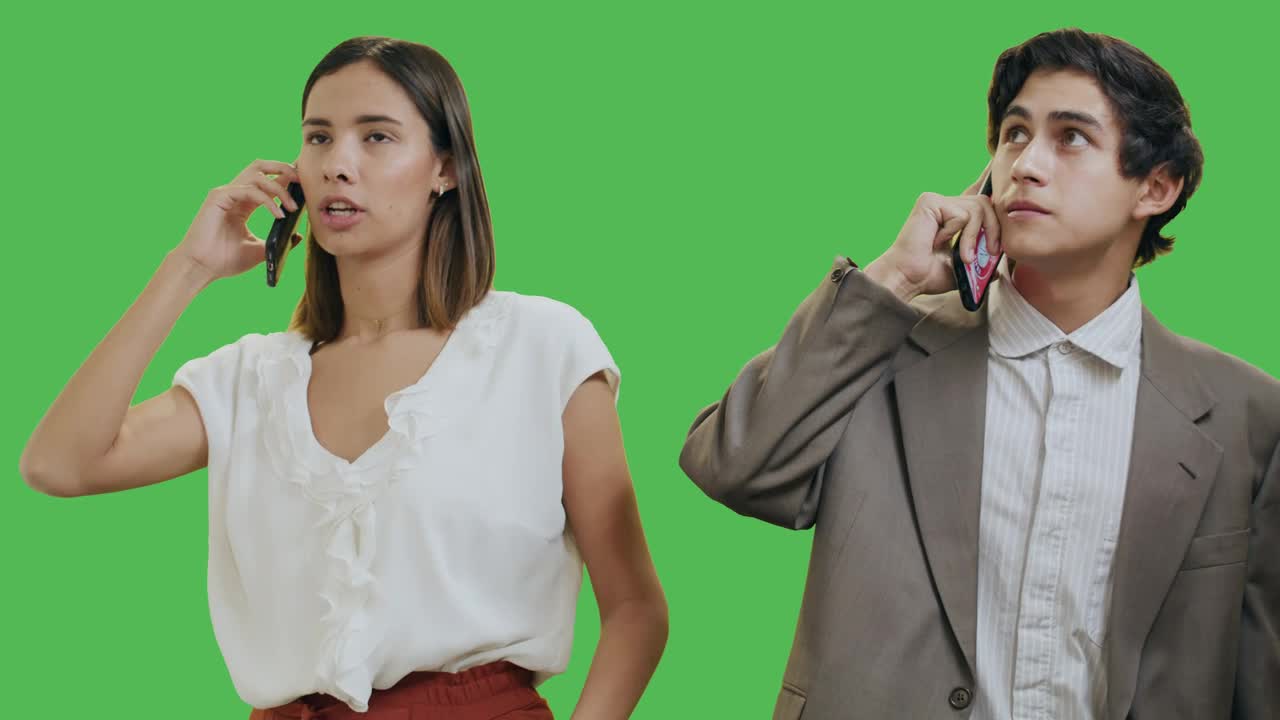 Free Stock Video Young Entrepreneurs On Phone Call Live Wallpaper - Free Download