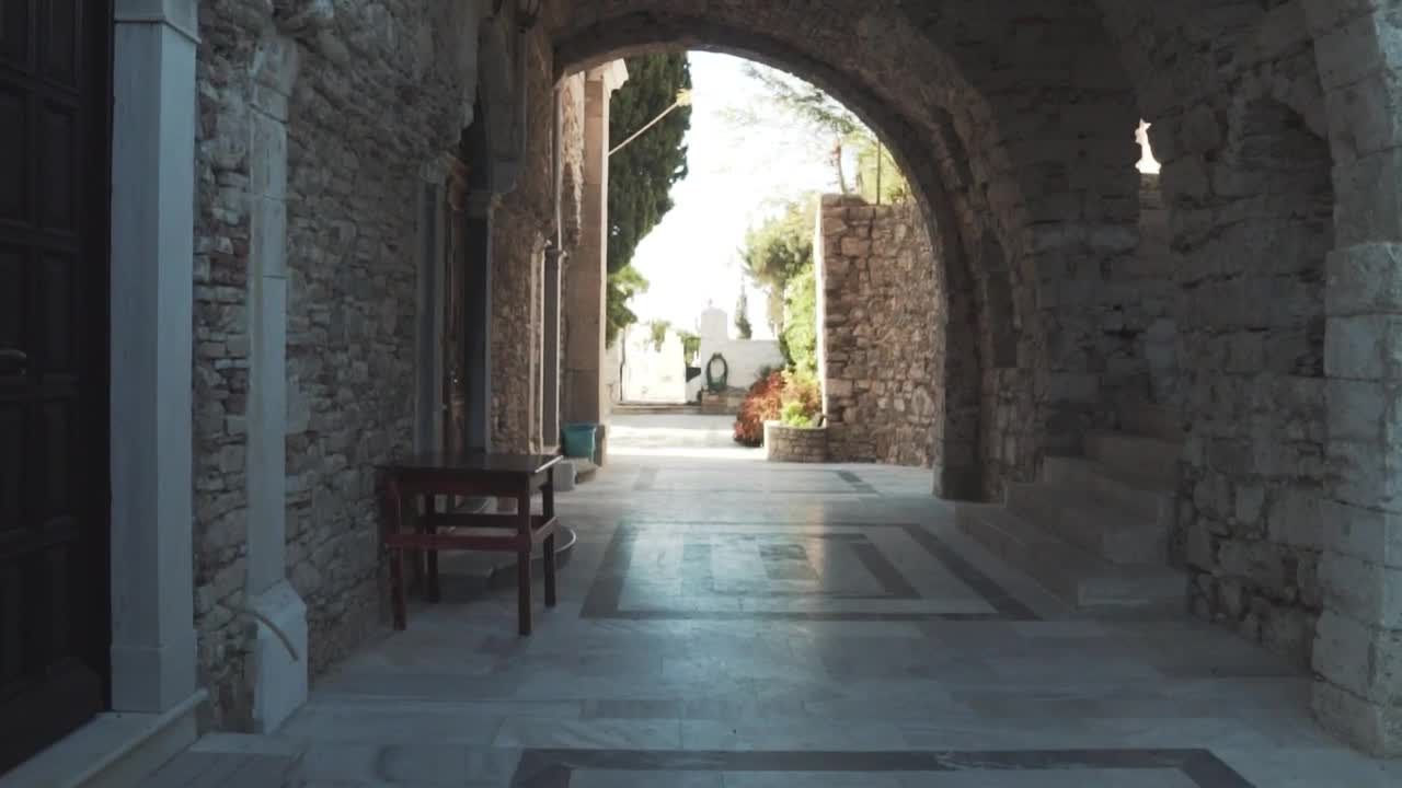 Stock Footage Walking Through An Ancient Castle Live Wallpaper - Free Download
