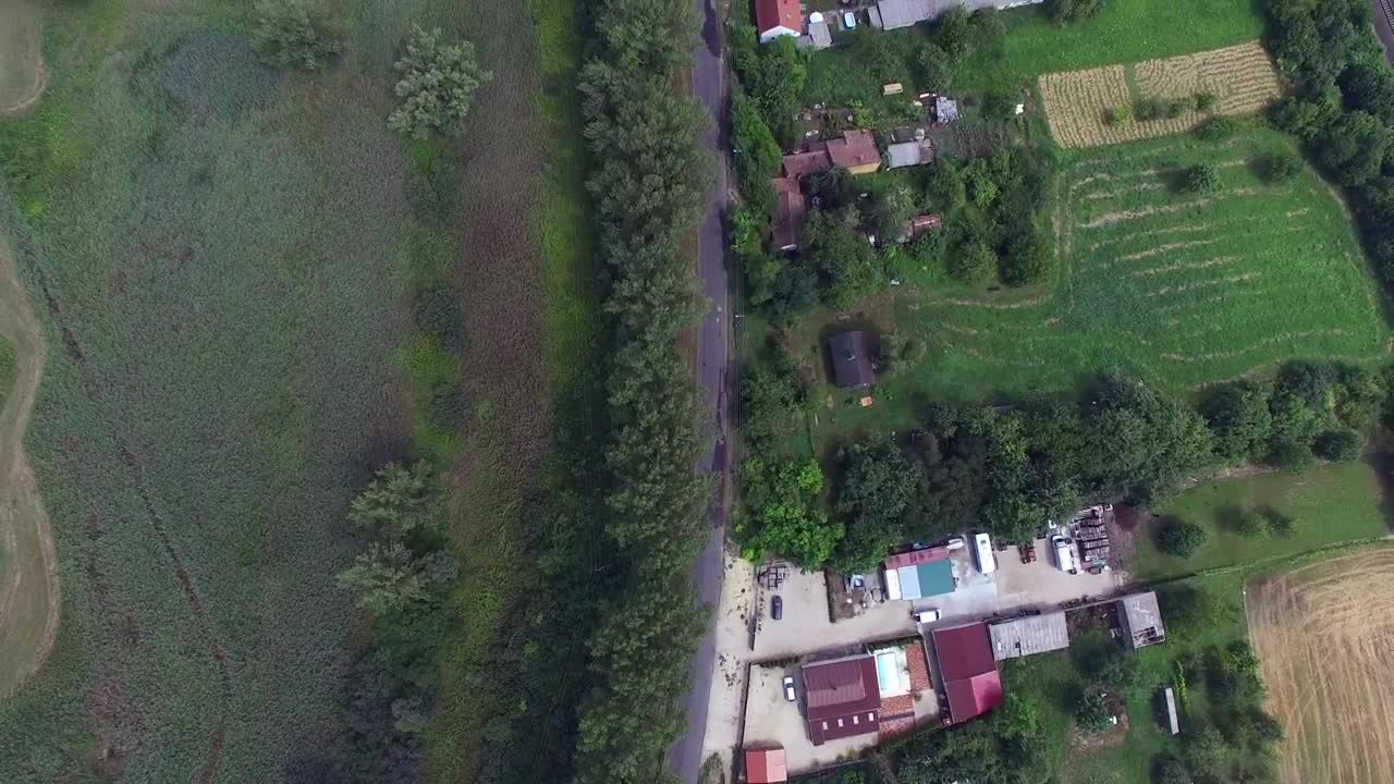 Free Stock Video Rural Houses Near An Agriculture Field Live Wallpaper - Free Download