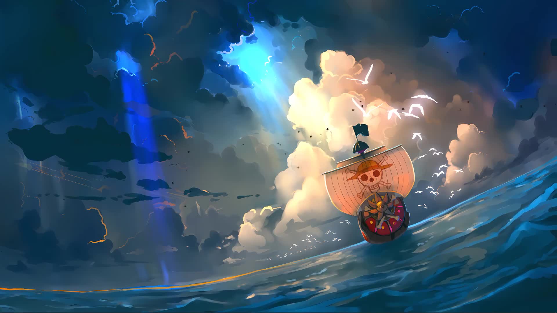 One Piece Pirates Anime Live Wallpaper - Free Download
