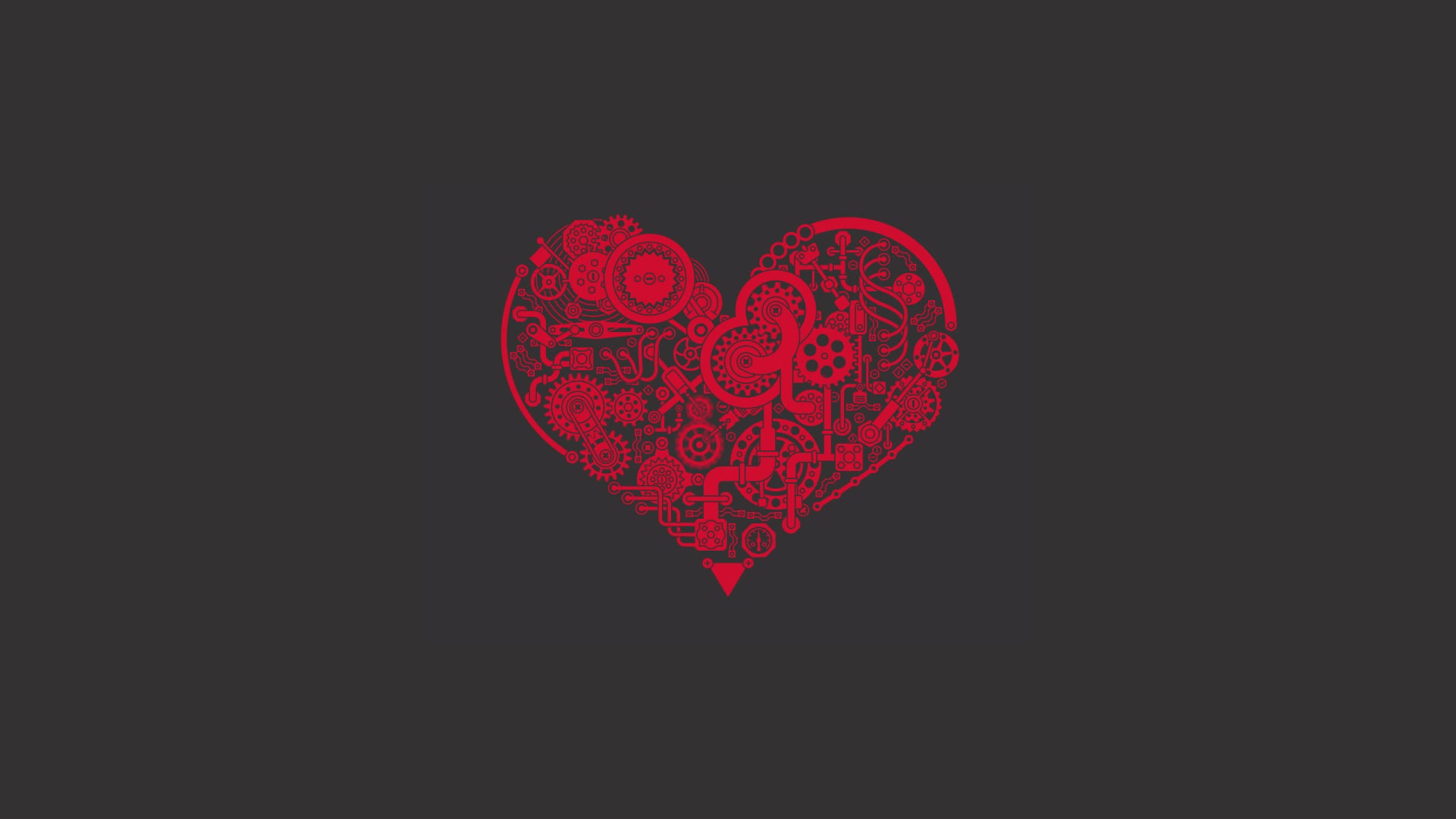 Geared Heart HD Live Wallpaper For Windows DesktopHut - Free Download