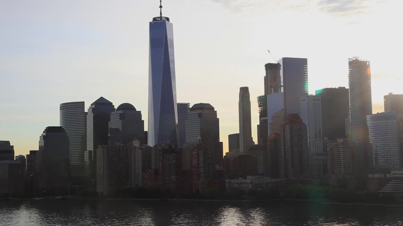 Stock Video Morning In Manhattan Over The Hudso Animated Wallpaper - Free Download