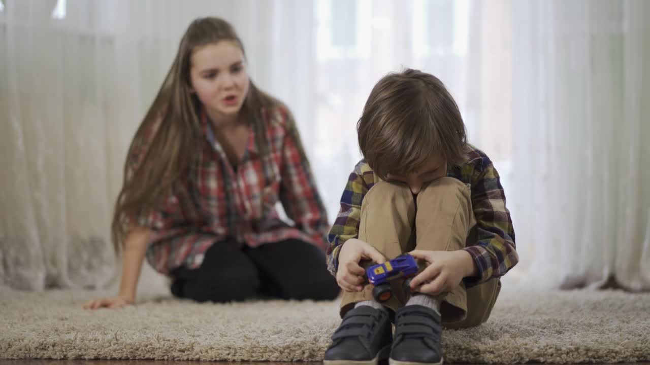 Free Stock Video Sister Quarrels With Little Brother Over Toy Live Wallpaper - Free Download