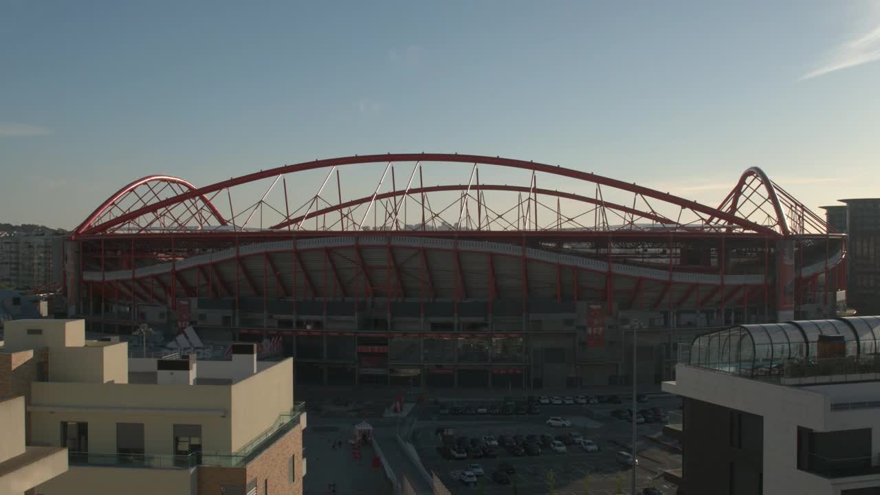 Free Video Stock sunset over a stadium Live Wallpaper - Free Download
