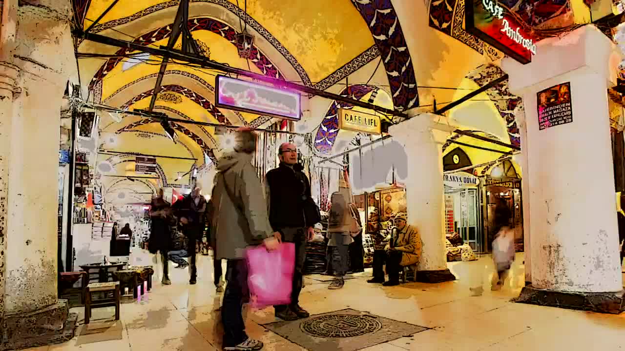 Stock Video Big Bazaar Timelapse Live Wallpaper For PC - Free Download