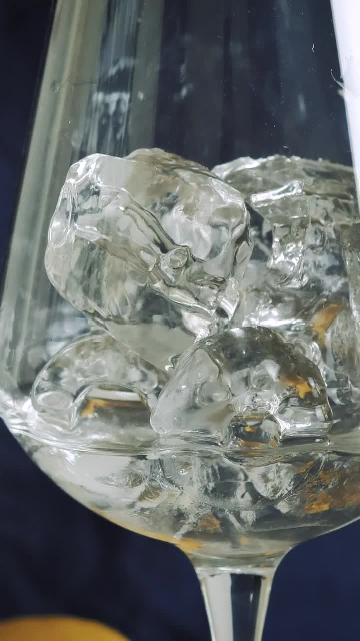 Stock Video Cup Seen In Detail While Gin Is Served Live Wallpaper For PC - Free Download