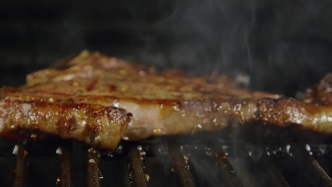 Free Video Stock Slowly Grilling A Steak Live Wallpaper - Free Download