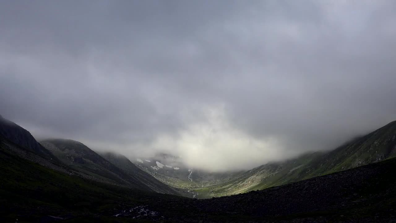 Video Stock Clouds And A Sharp Rocky Mountain Live Wallpaper For PC - Free Download