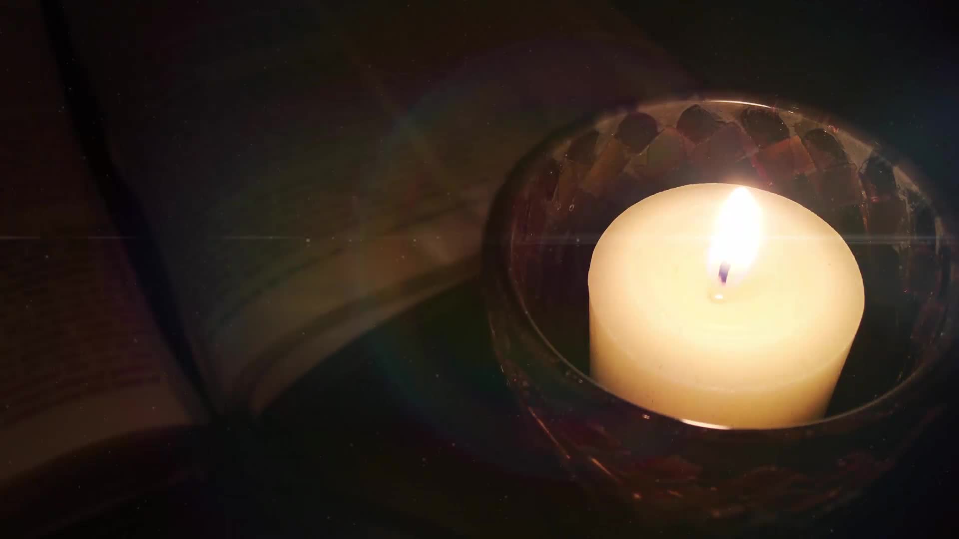 Holy Book and Candle - Free Download
