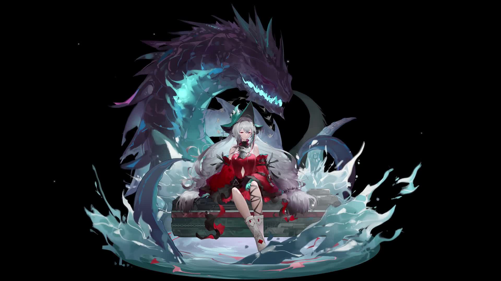 Dragon Witch Lady Live Wallpaper - Free Download