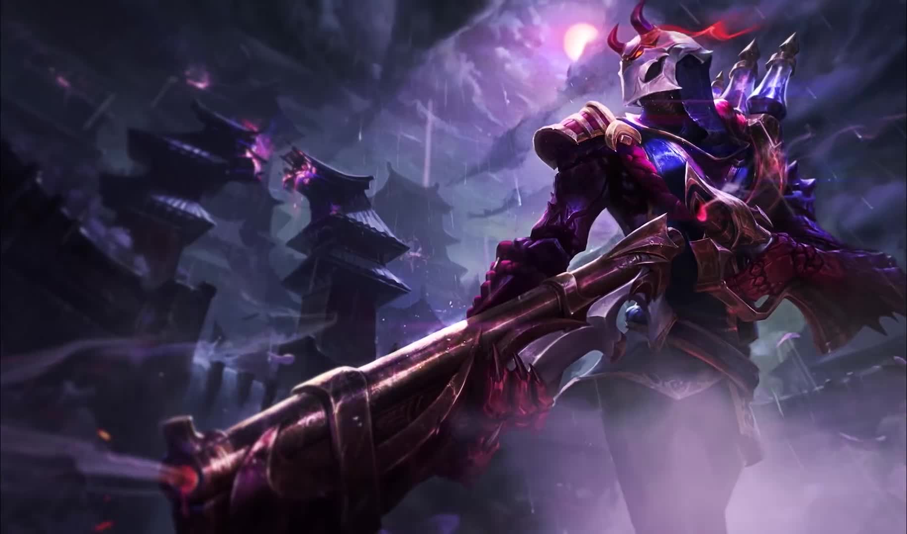 Blood Moon Jhin Animated Windows Wallpaper - Free Download