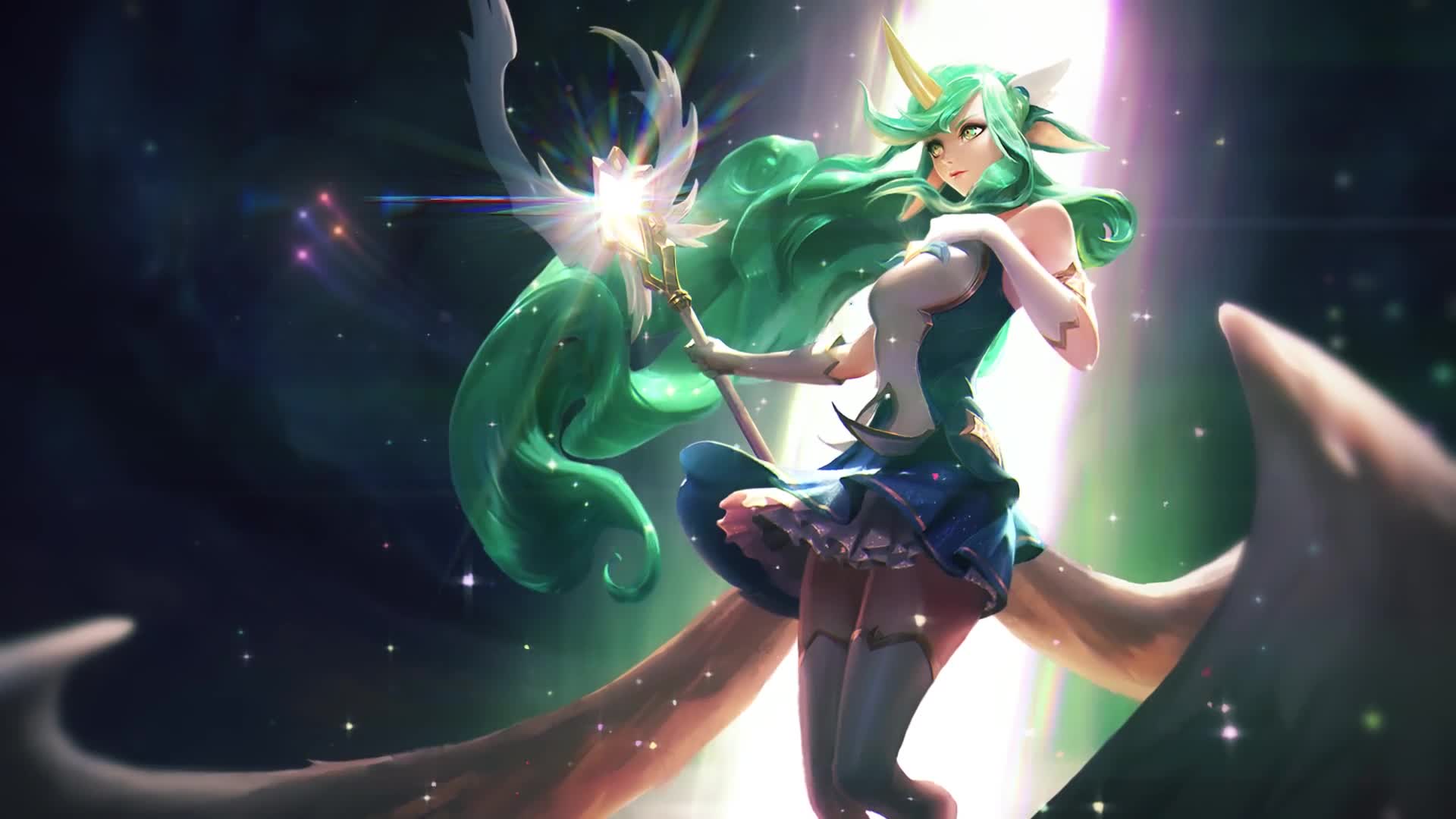 DesktopHut Star Guardian Soraka Live Wallpaper - Free Download