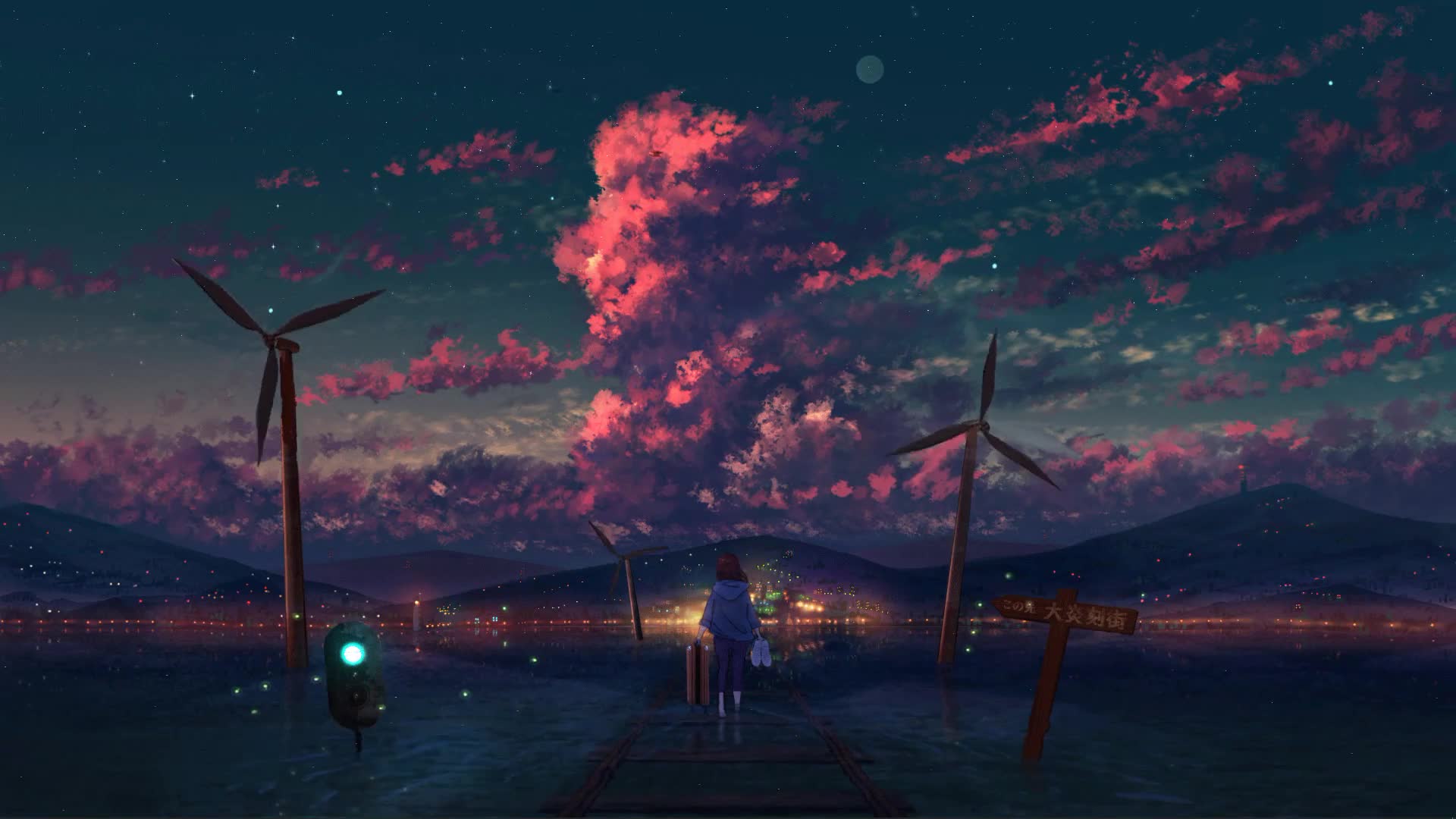 Last Summer Night Anime Live Wallpaper - Free Download