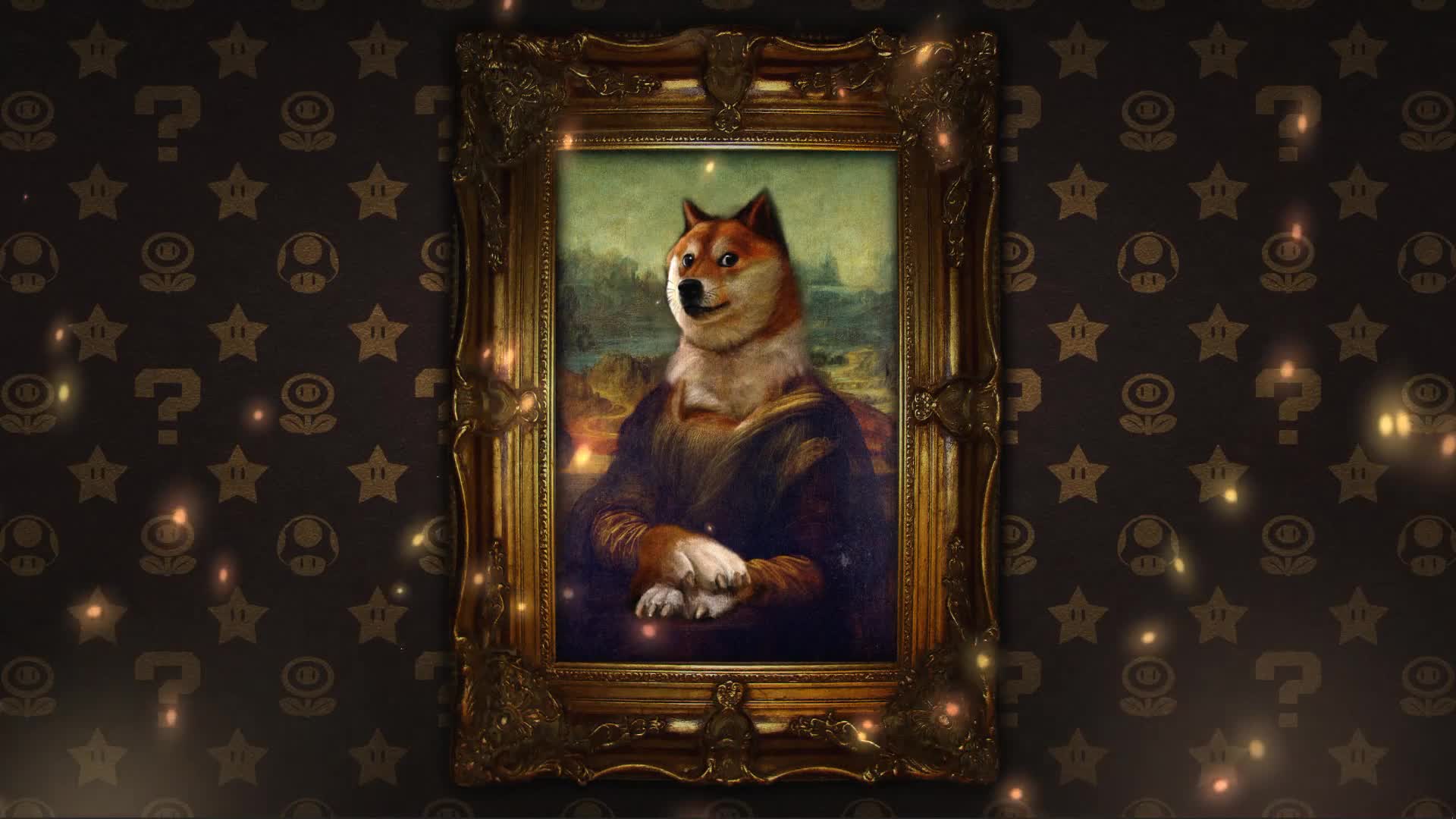 Doge Dogeliza Painting Live Wallpaper - Free Download