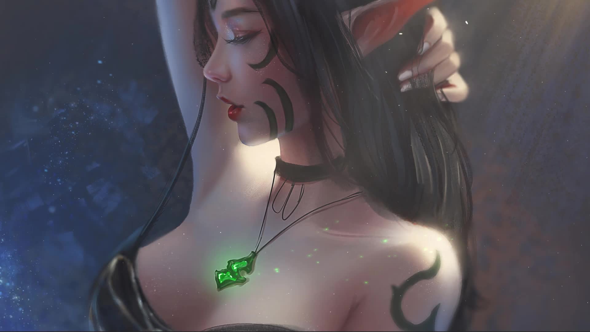 Cute Magical Elf Girl Live Wallpaper - Free Download
