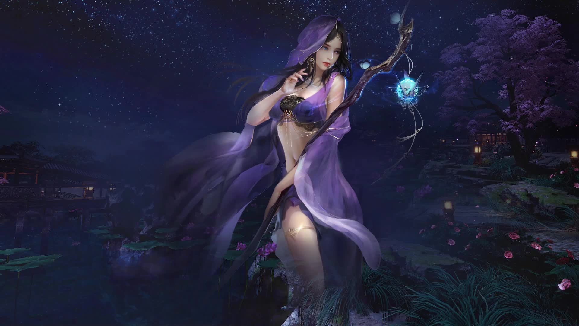 Mystic Girl Live Wallpaper Free - Free Download