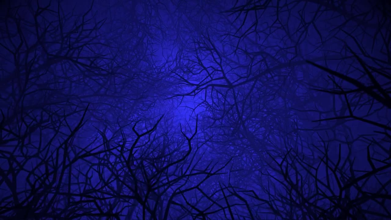 Stock Video Flying Through A Devilish Forest Live Wallpaper For PC - Free Download