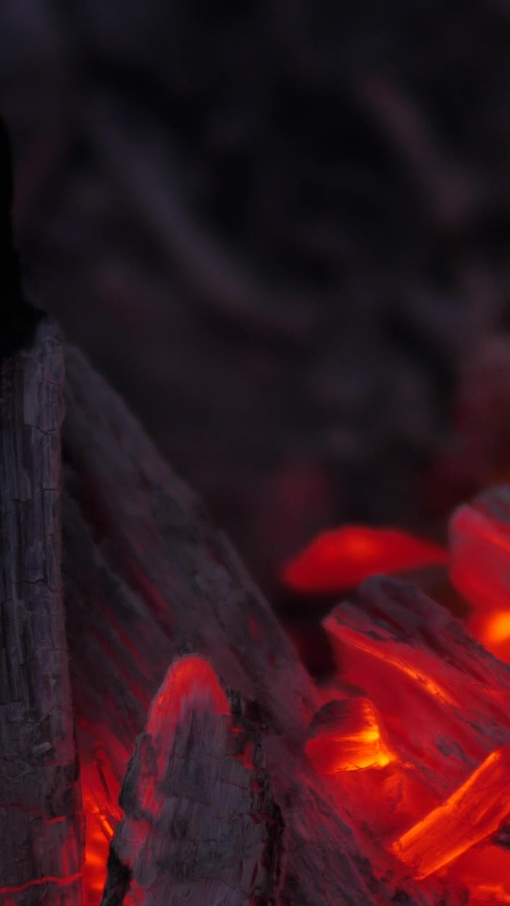 Stock Video Fire Burning Red Burning Coal Live Wallpaper For PC - Free Download