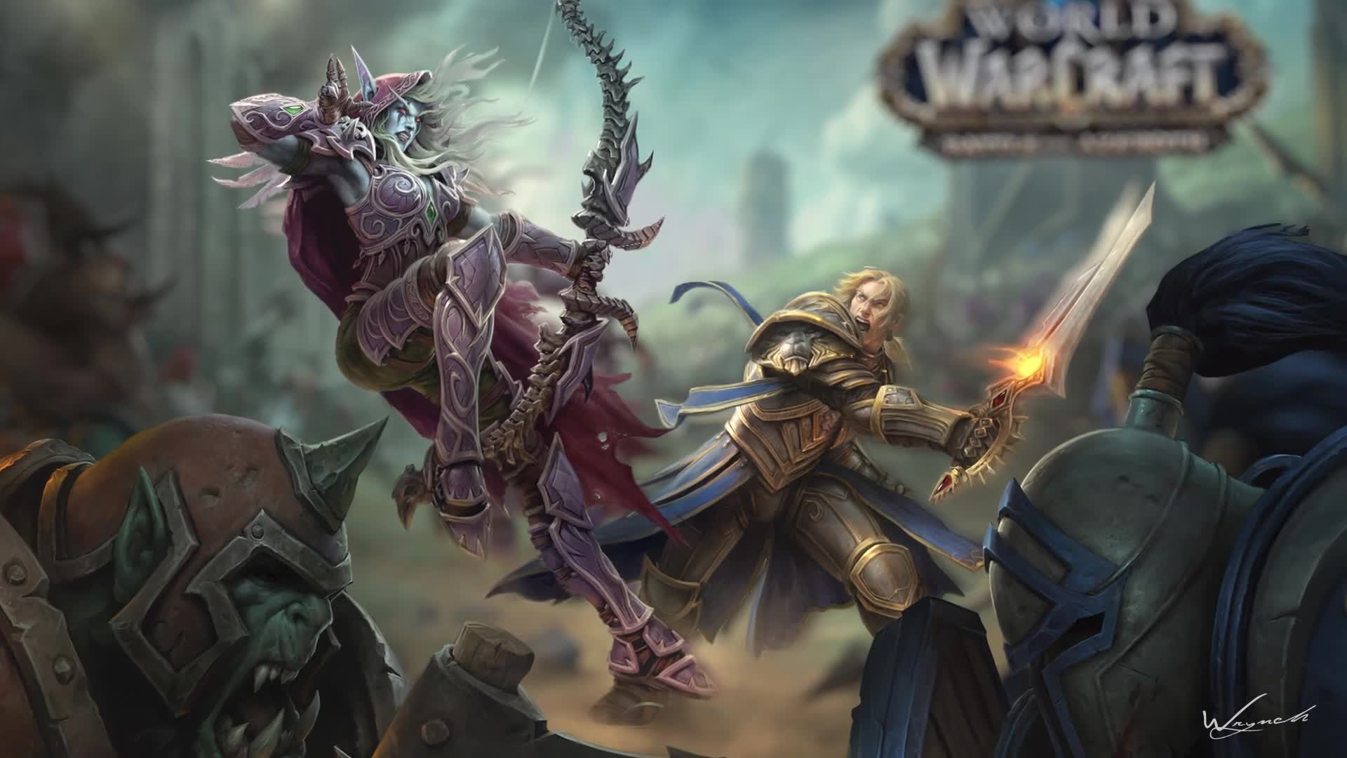 Wow Battle For Azeroth Animated Wallpaper - Free Download