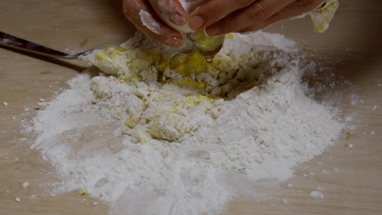 Stock Video Mixing Dough For Past Animated Wallpaper - Free Download