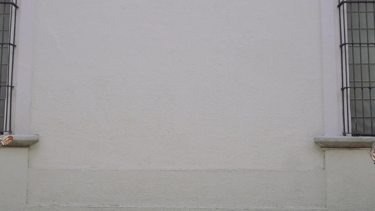 Stock Video Man And Woman Playing Music Approaching The Center Of The Animated Wallpaper - Free Download