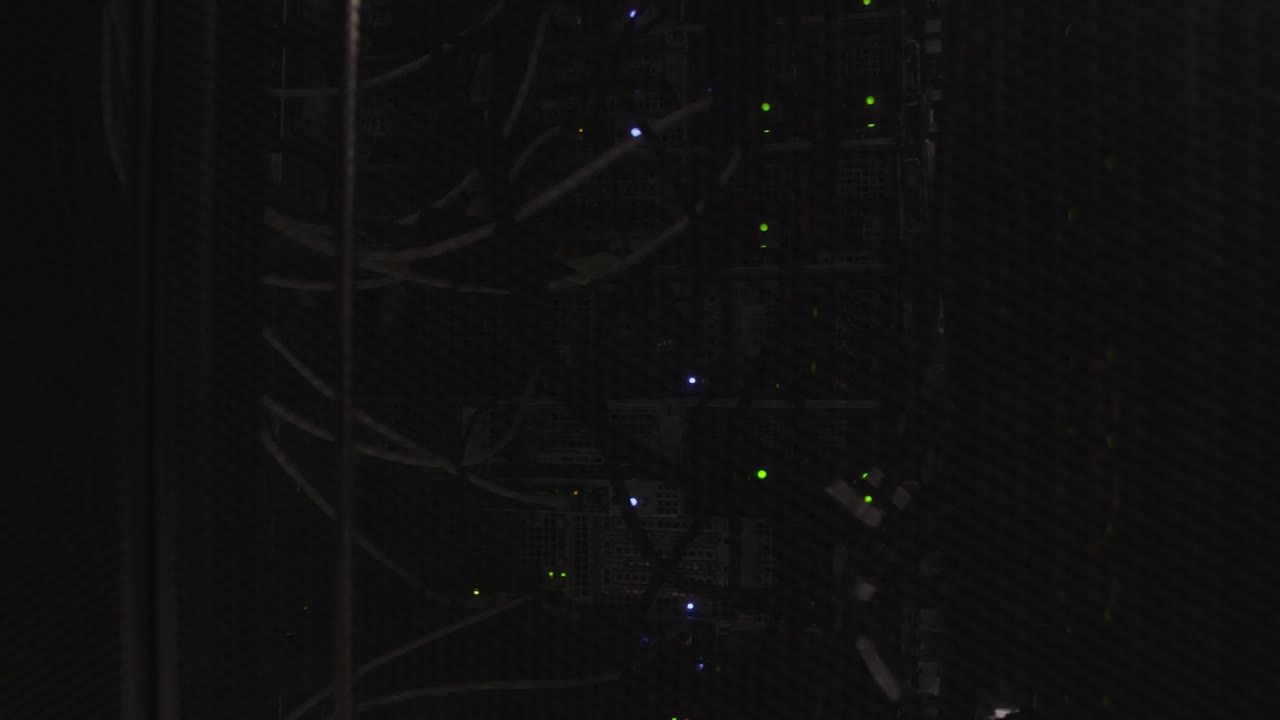 Stock Video Large Datacenter Animated Wallpaper - Free Download