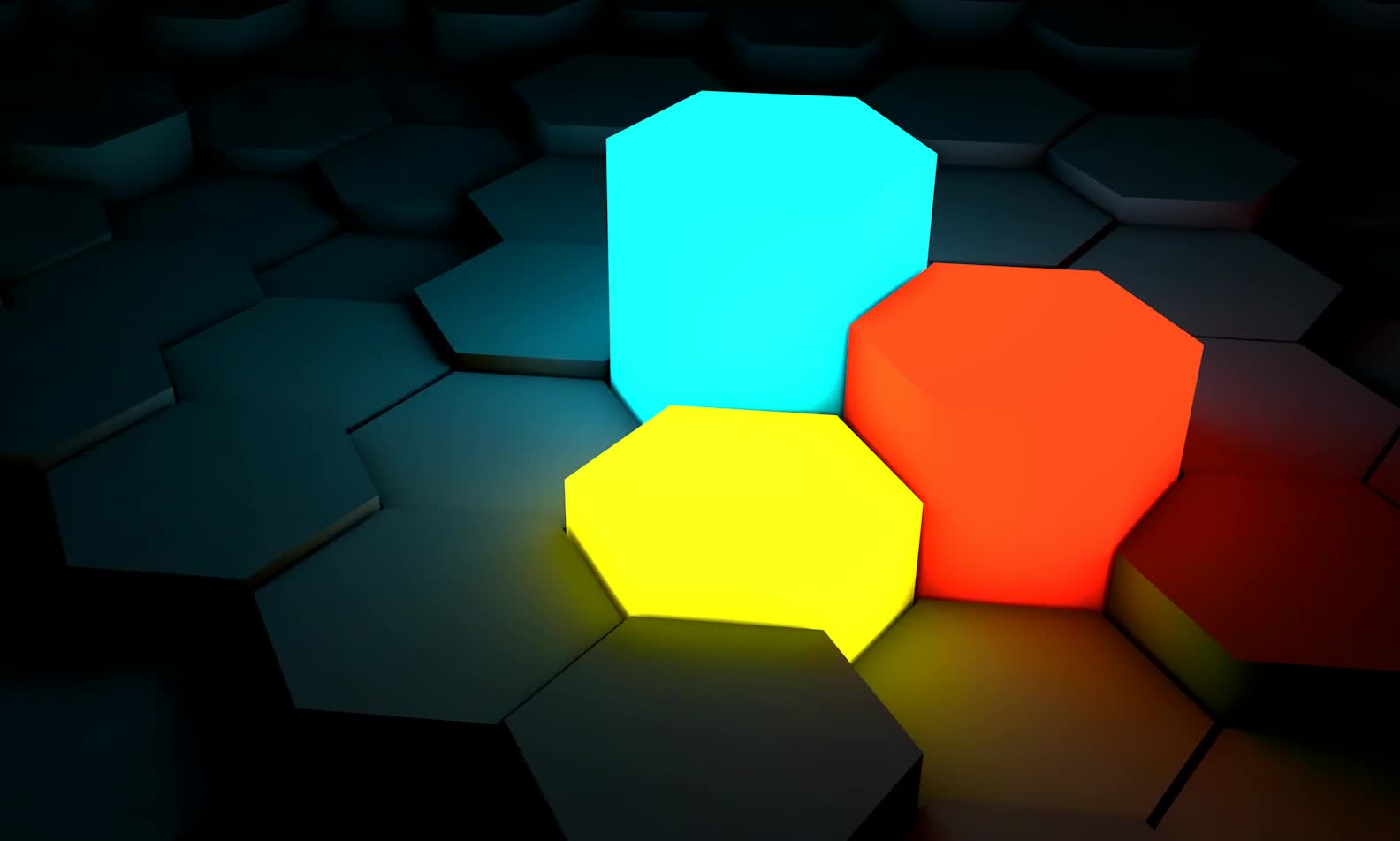 Color Hexagon Live Wallpaper - Free Download