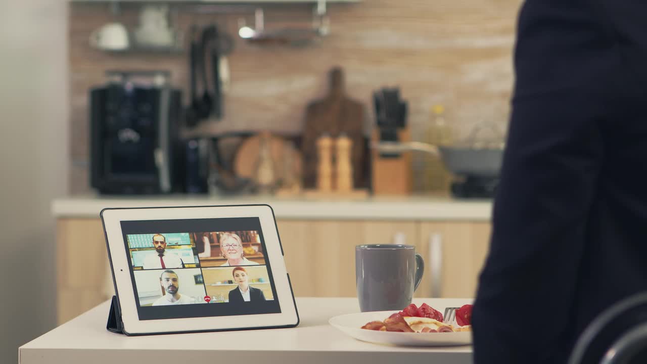 Free Stock Video Video Call Over Breakfast Live Wallpaper - Free Download
