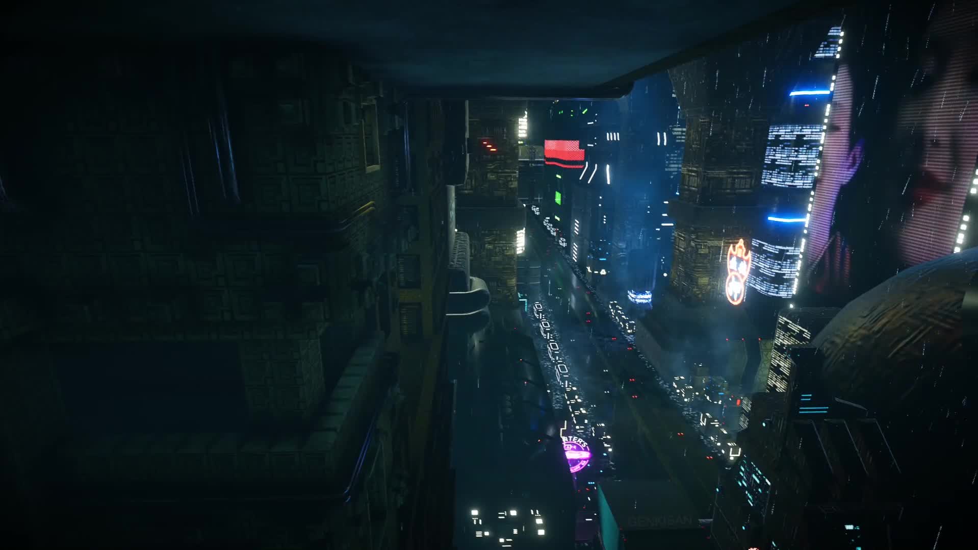 Cyberpunk Tears In Rain Live Wallpaper Free - Free Download