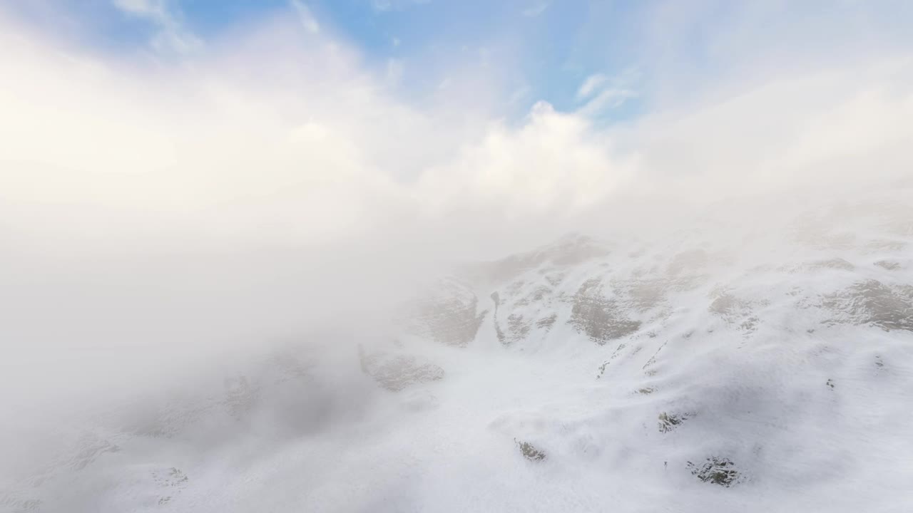 Stock Video Flying Among The Clouds That Brush The Mountains Live Wallpaper For PC - Free Download