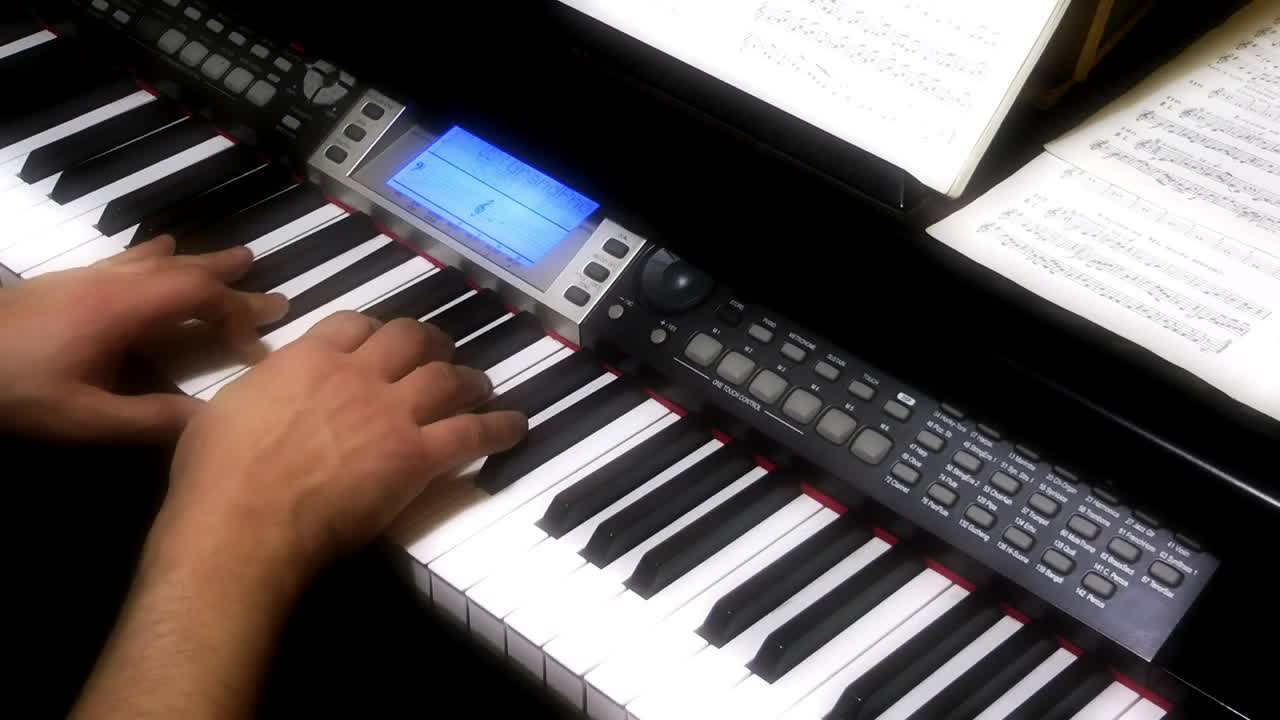 Video Stock Pianist Hands Playing The Piano Live Wallpaper Free - Free Download