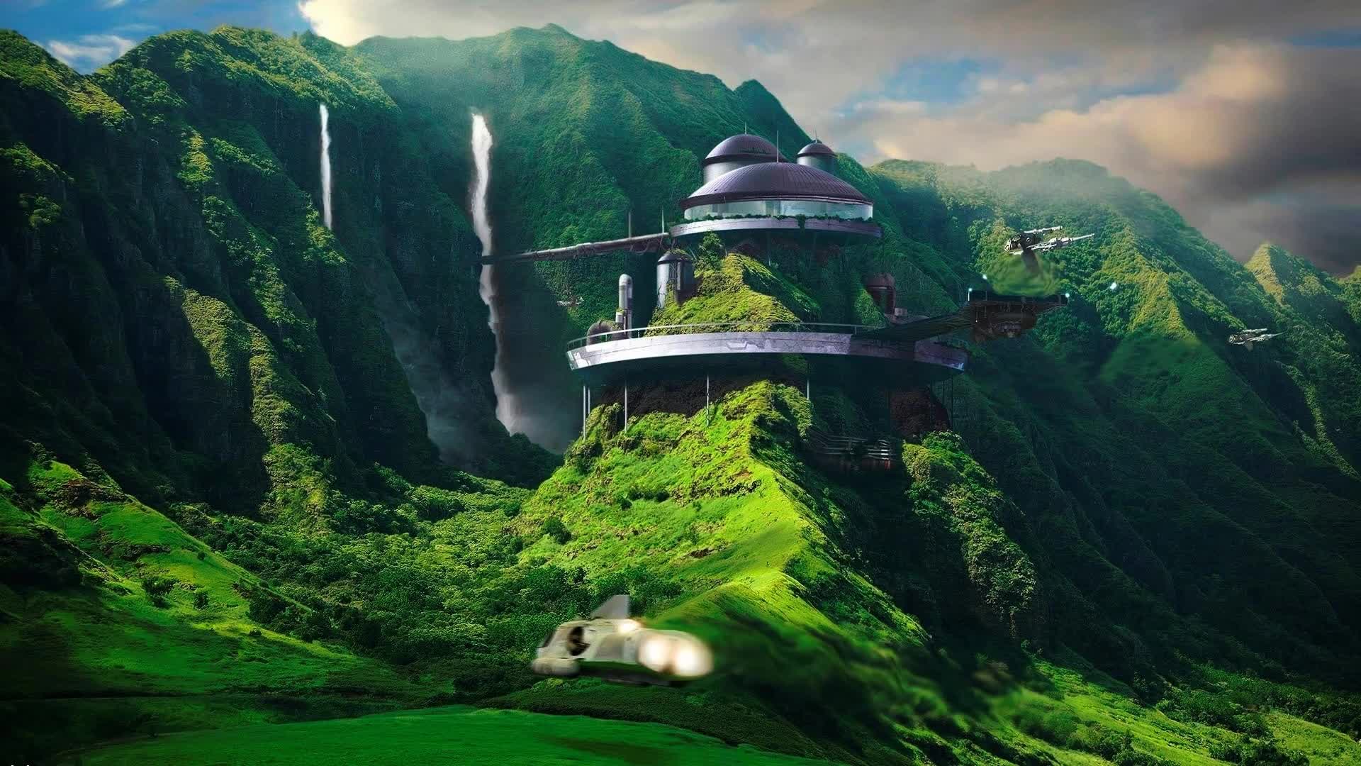 Nature  Fantasy  Spaceshps  Live  Wallpaper - Free Download