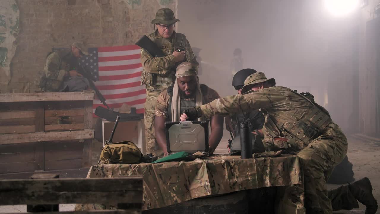 Free Video Stock Squad Working From A Bunker Live Wallpaper - Free Download