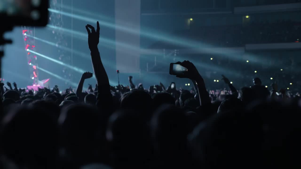 Stock Video Music Fans At A Pop Concert Live Wallpaper - Free Download