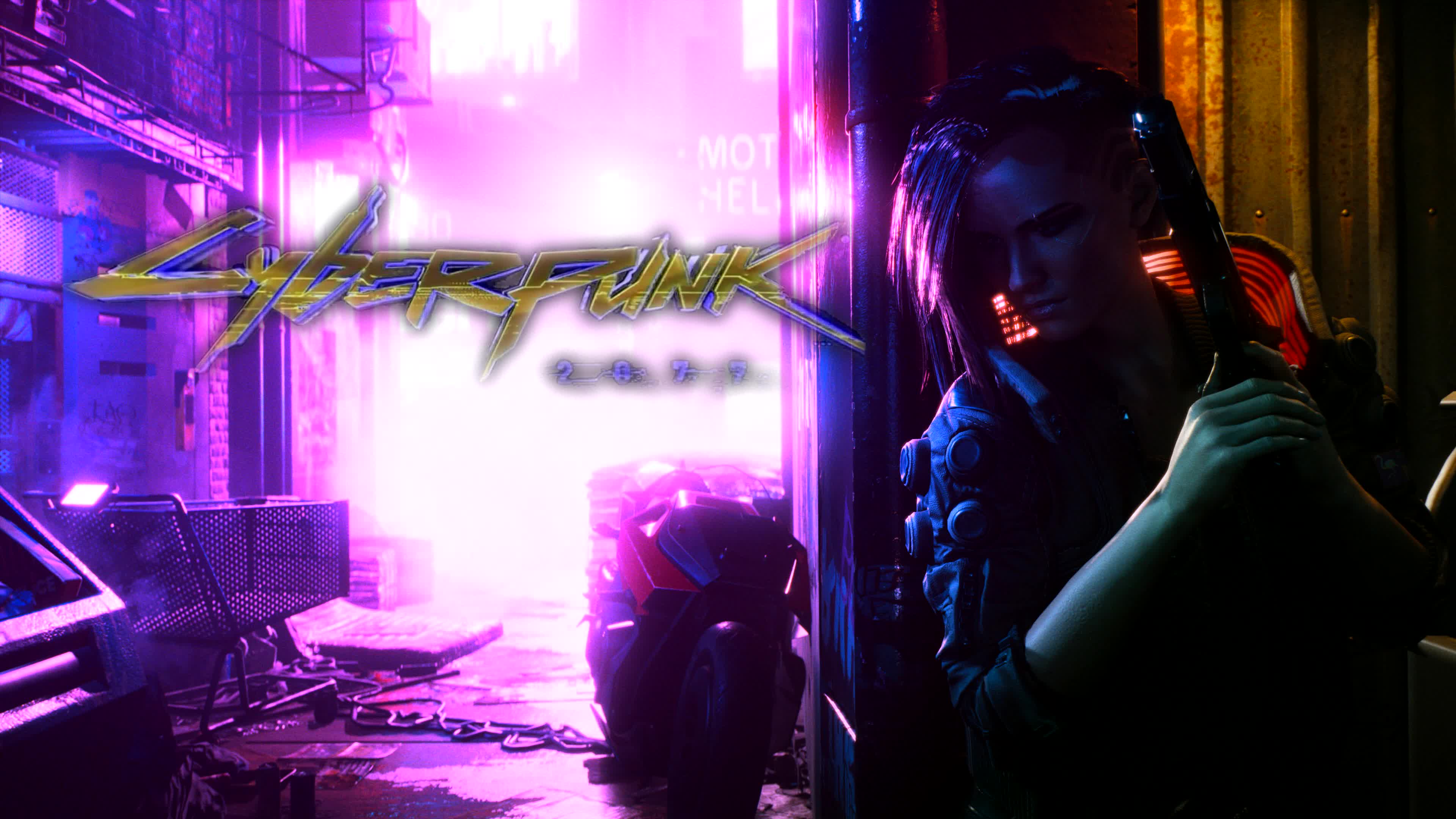 Cyberpunk 2077 Logo 4K Live Wallpaper - Free Download