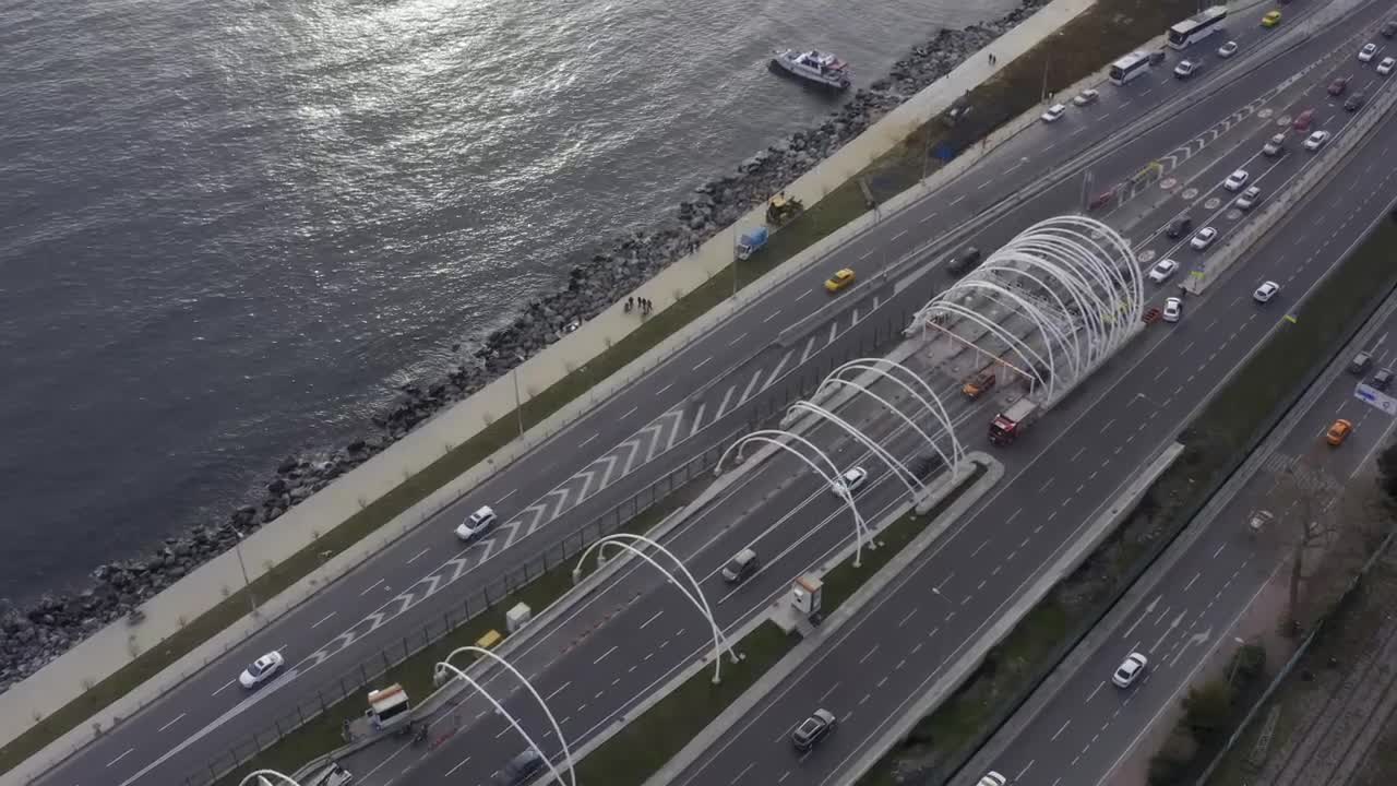 Free Video Stock traffic moving on multiple roads Live Wallpaper - Free Download