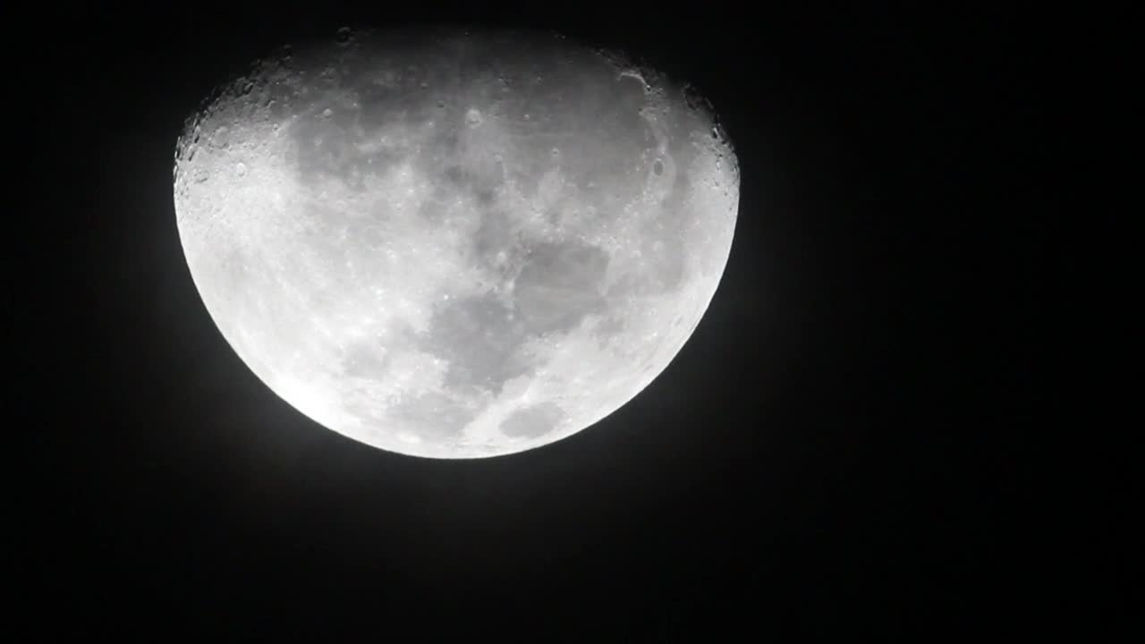 Stock Video Moon Moving Slowly Dow Animated Wallpaper - Free Download