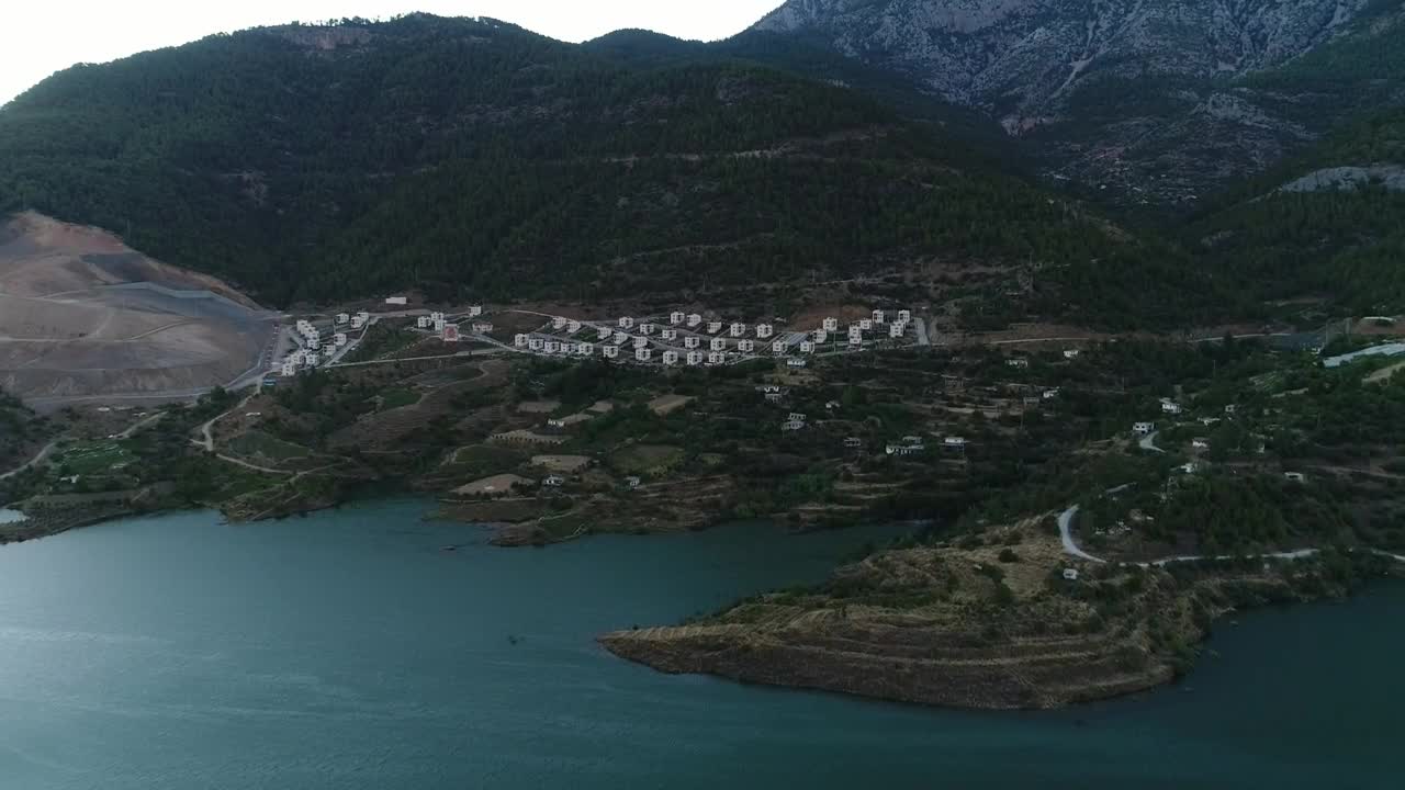 Stock Video Old Village In A Mountain Region Live Wallpaper - Free Download
