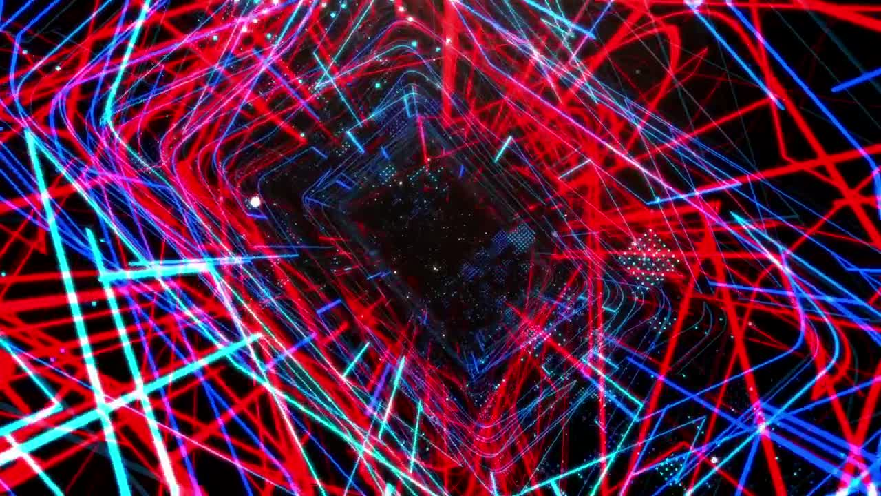 Free Stock Video Rotating Abstract Tunnel Filled With Light Lines Live Wallpaper - Free Download