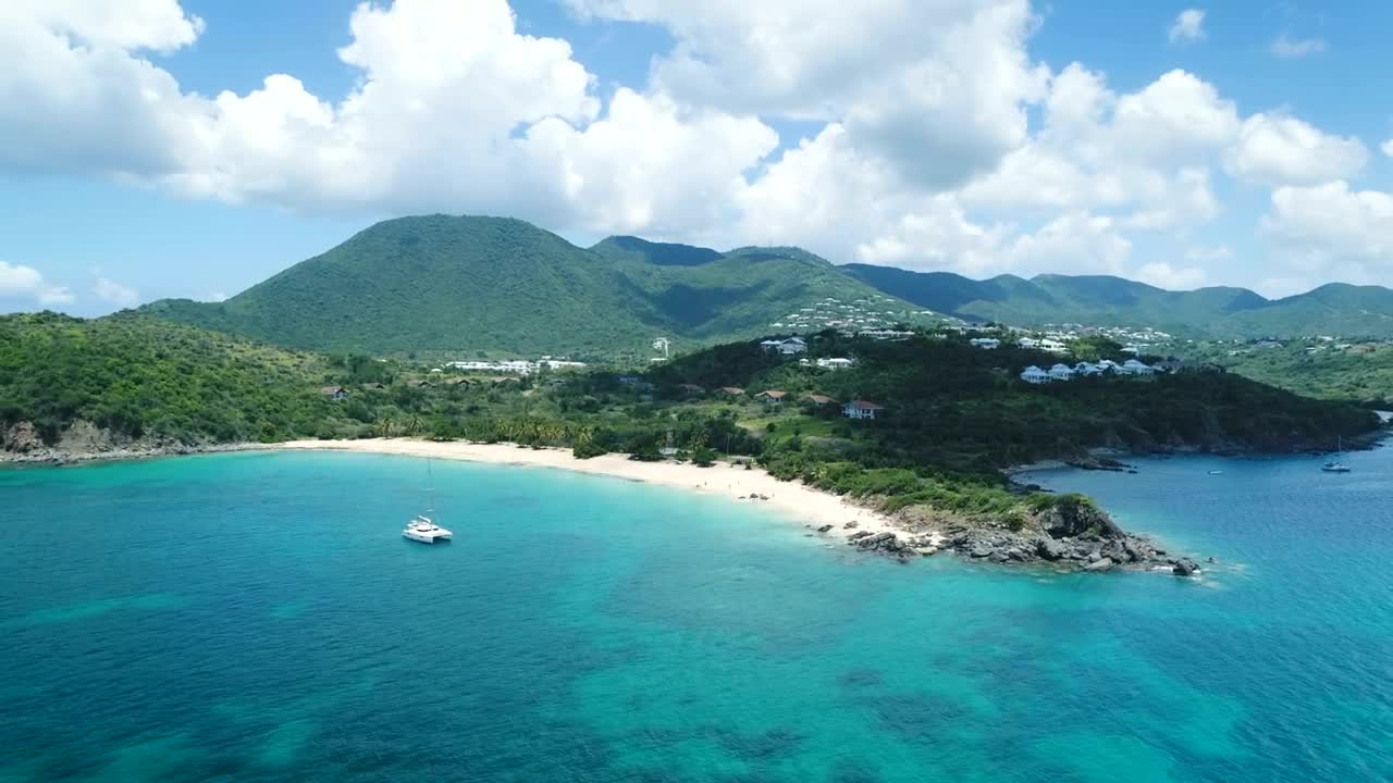 Stock Footage View Of The Caribbean Coast And The Mountains Live Wallpaper - Free Download