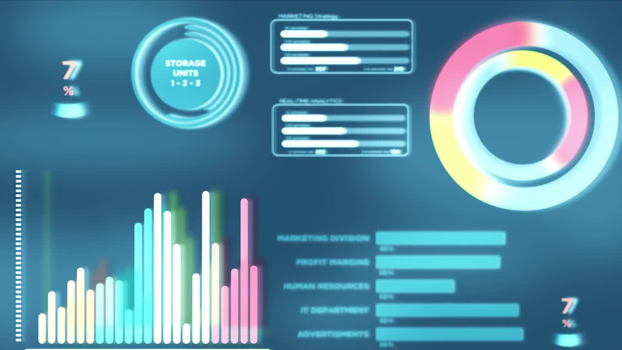 Stock Video Marketing Infographic Data Charts Animatio Animated Wallpaper - Free Download