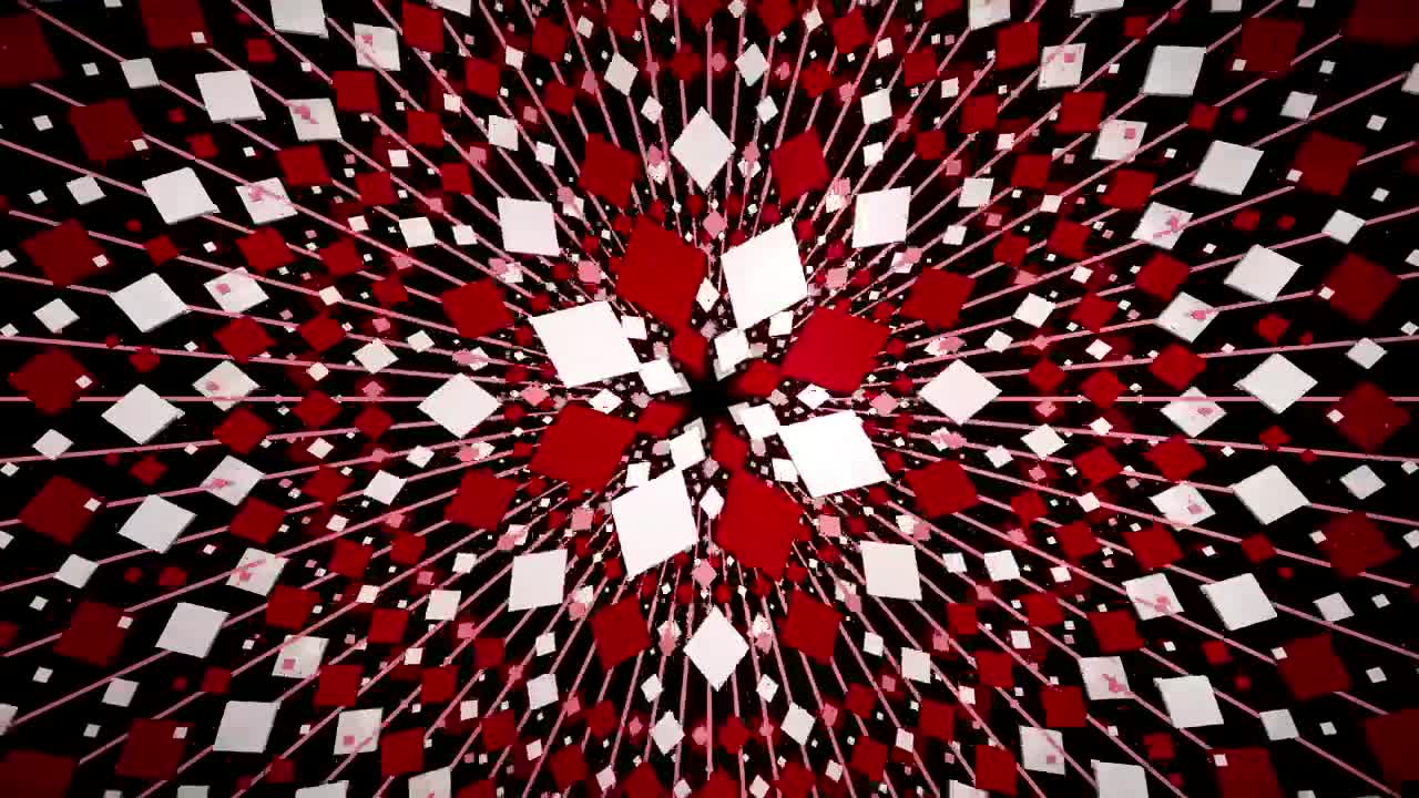 Stock Video Flying Between Red And White Poker Diamond Figures Live Wallpaper For PC - Free Download