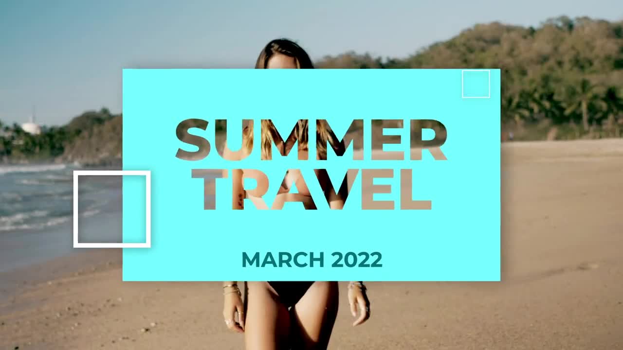 Stock Video Holiday Travel Opener Animated Wallpaper - Free Download