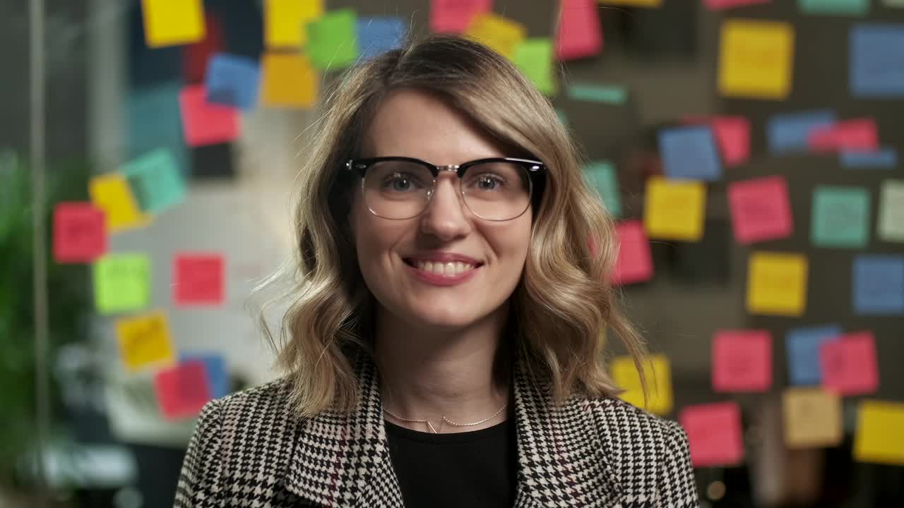 Video Stock Portrait Of Female Entrepreneur In Her Office Live Wallpaper Free - Free Download