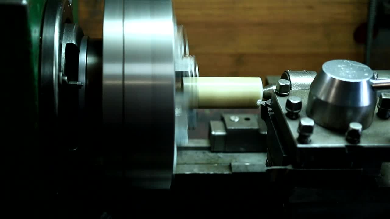 Stock Video Metal Lathe Spinning Quickl Animated Wallpaper - Free Download