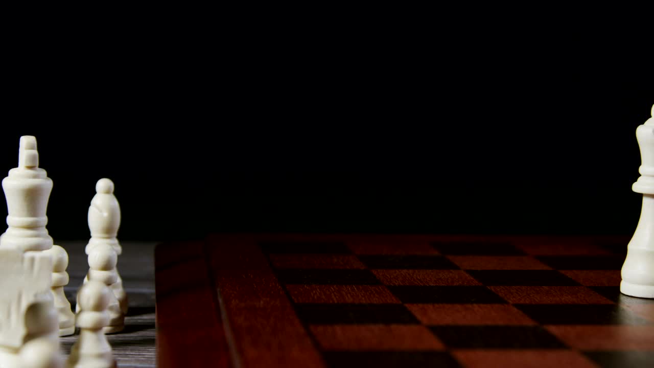 Stock Video Moving The Queen In Chess Live Wallpaper - Free Download