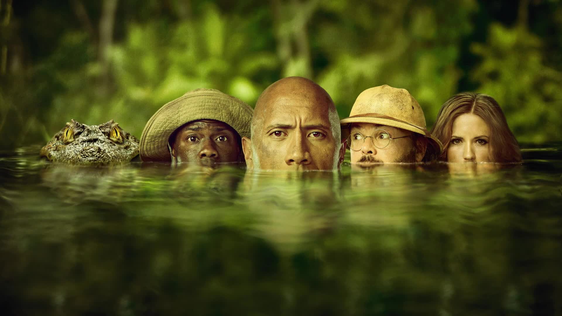 Jumanji  Welcome  To  The  Jungle  Jack  Black  Kevin  Hart  Dwayne  Live  Wallpaper - Free Download