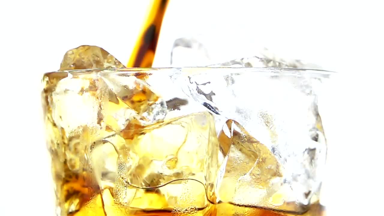 Stock Video Coke Falling Into A Glass Full Of Ice Live Wallpaper For PC - Free Download