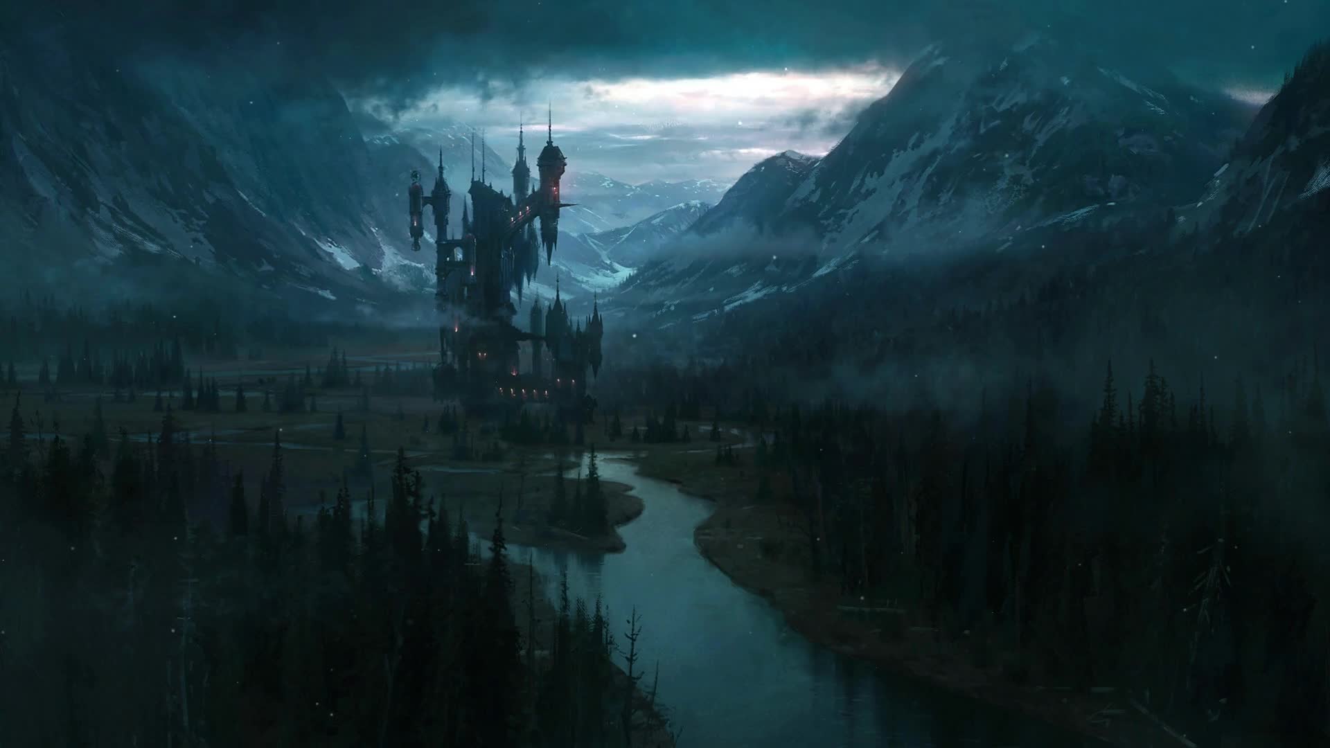 Castlevania Castle Netflix Live Wallpaper - Free Download