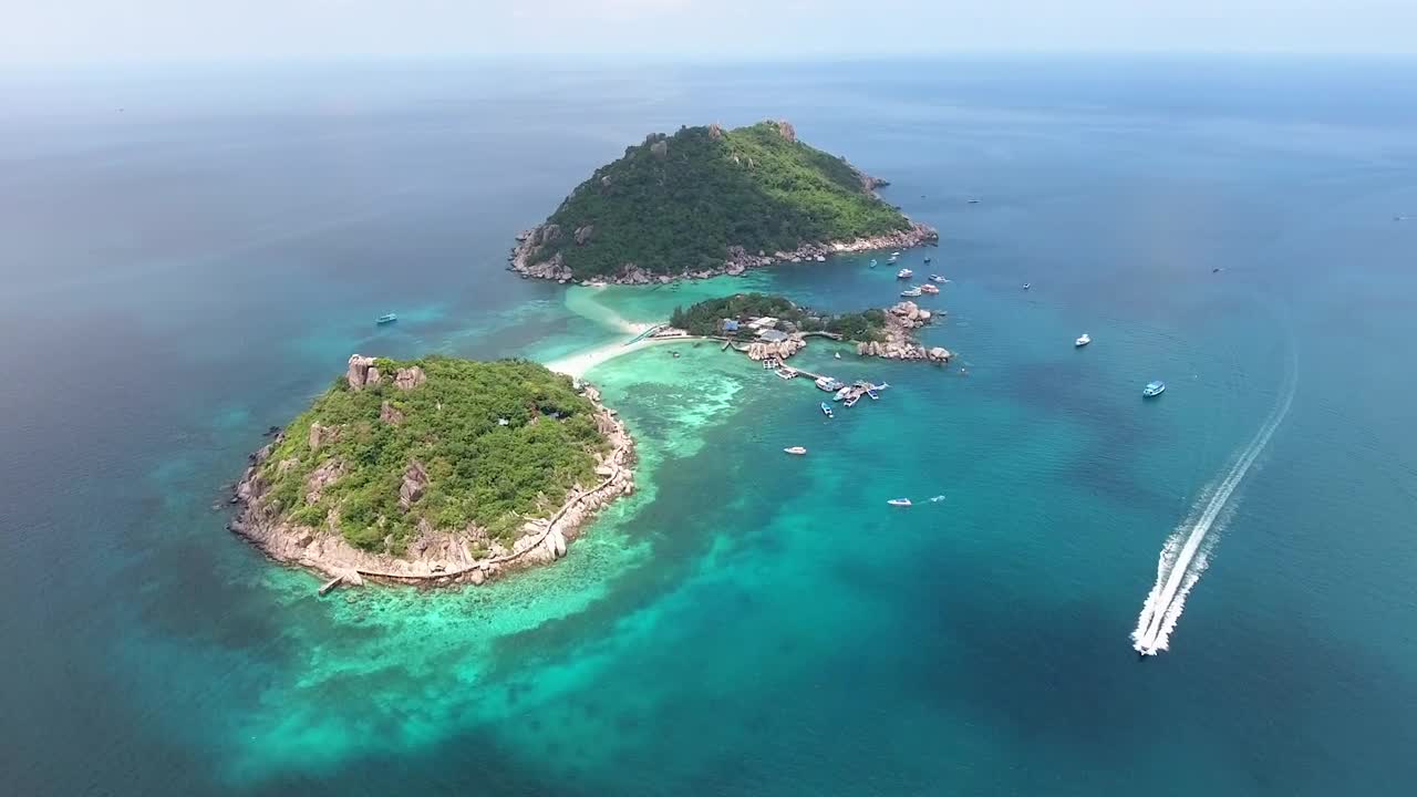 Free Video Stock Small Tropical Islands In The Sea Live Wallpaper - Free Download